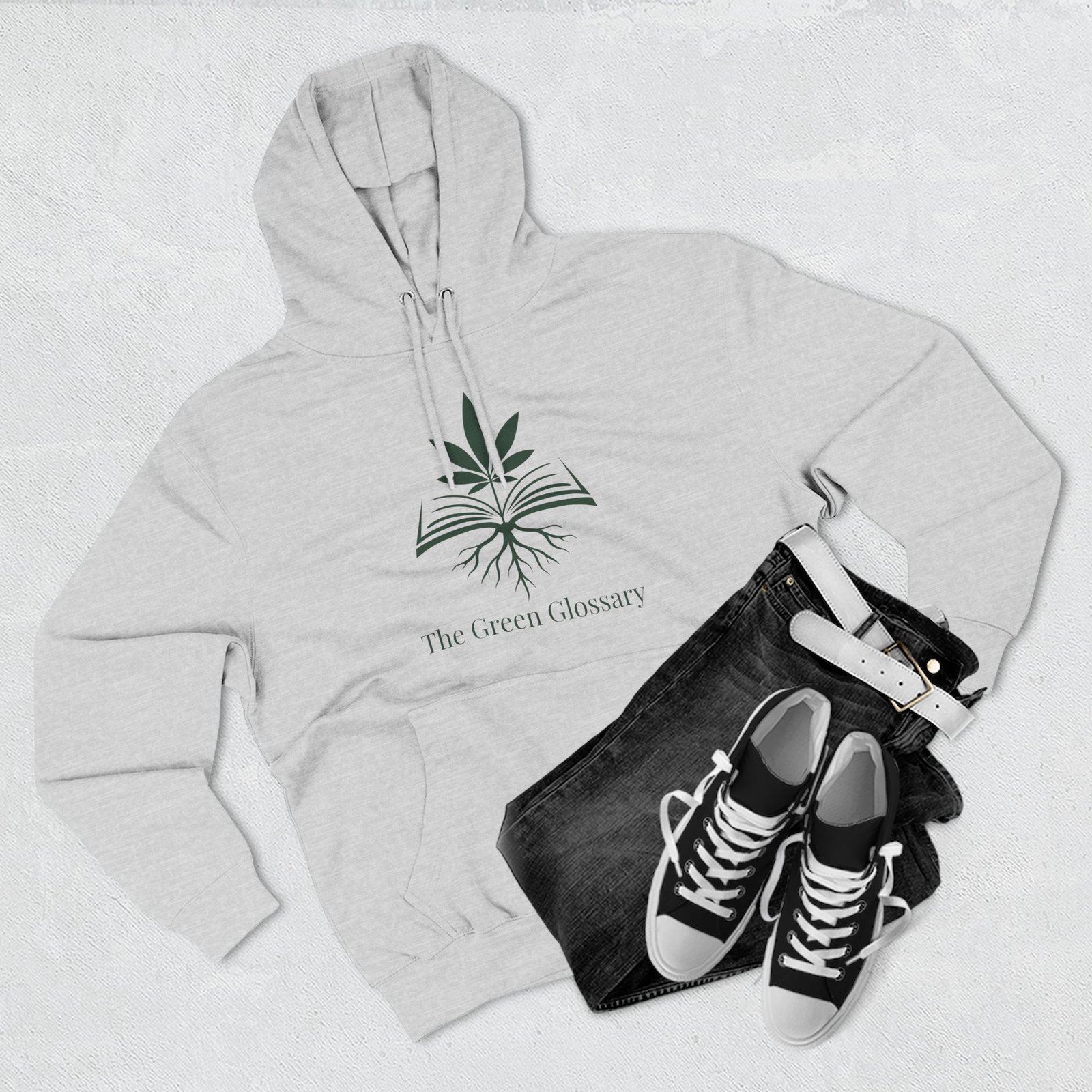 The Green Glossary Logo Hoodie - Image 7