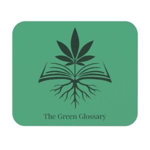 The Green Glossary Bong Pad