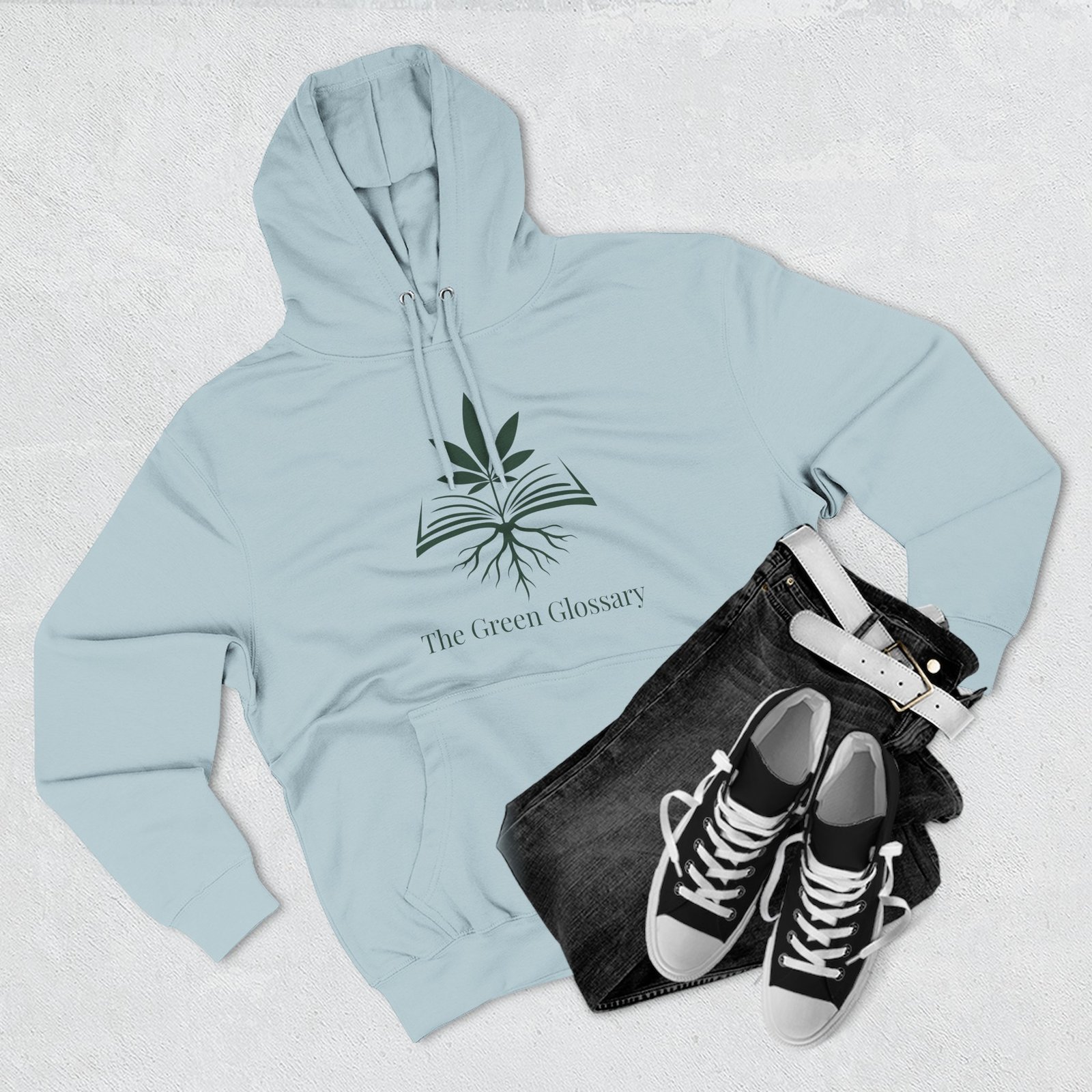 The Green Glossary Logo Hoodie - Image 27