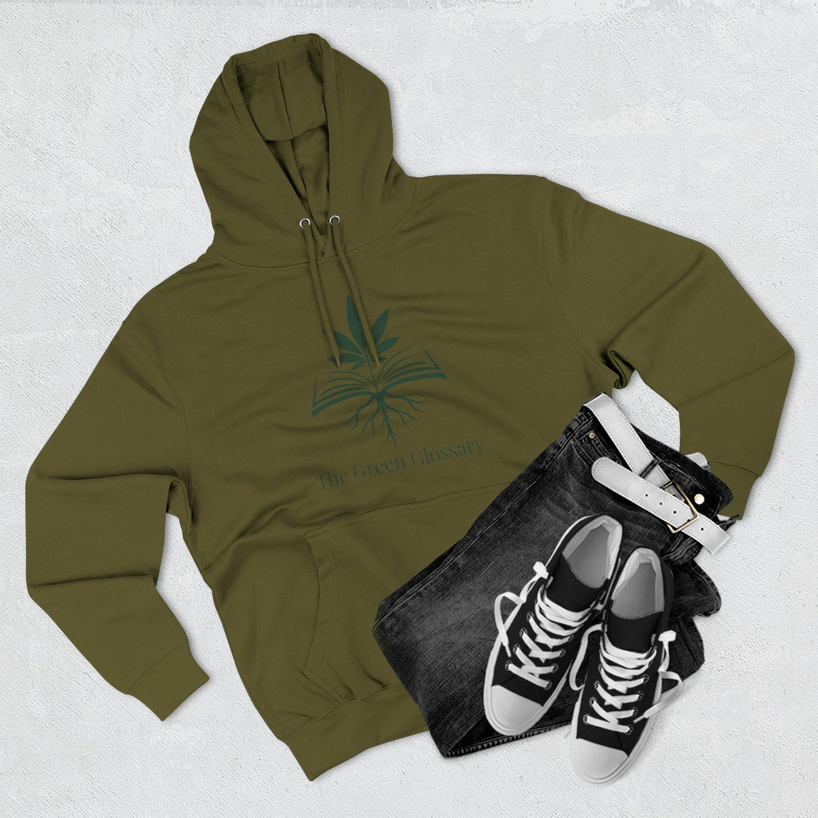 The Green Glossary Logo Hoodie - Image 23
