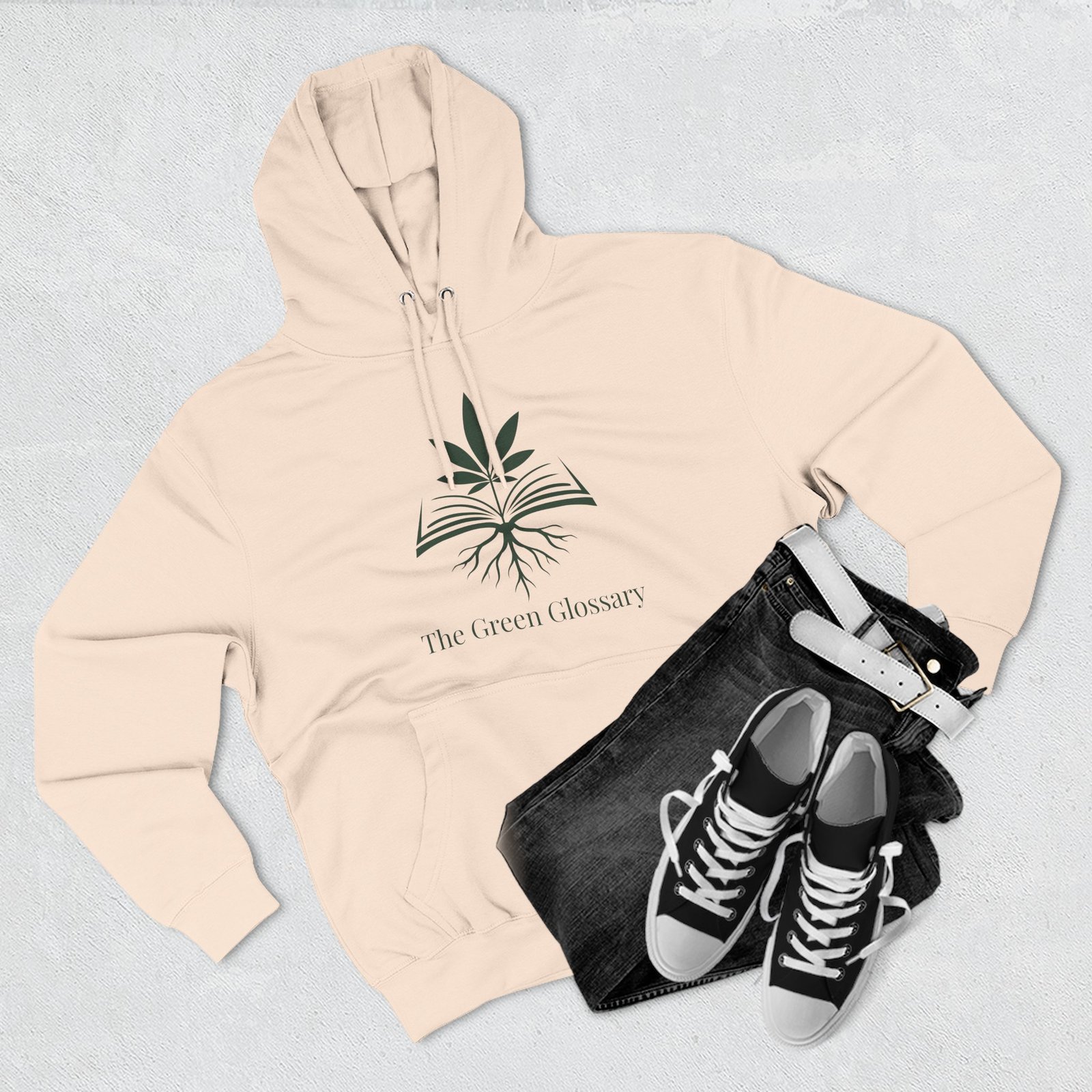 The Green Glossary Logo Hoodie - Image 15