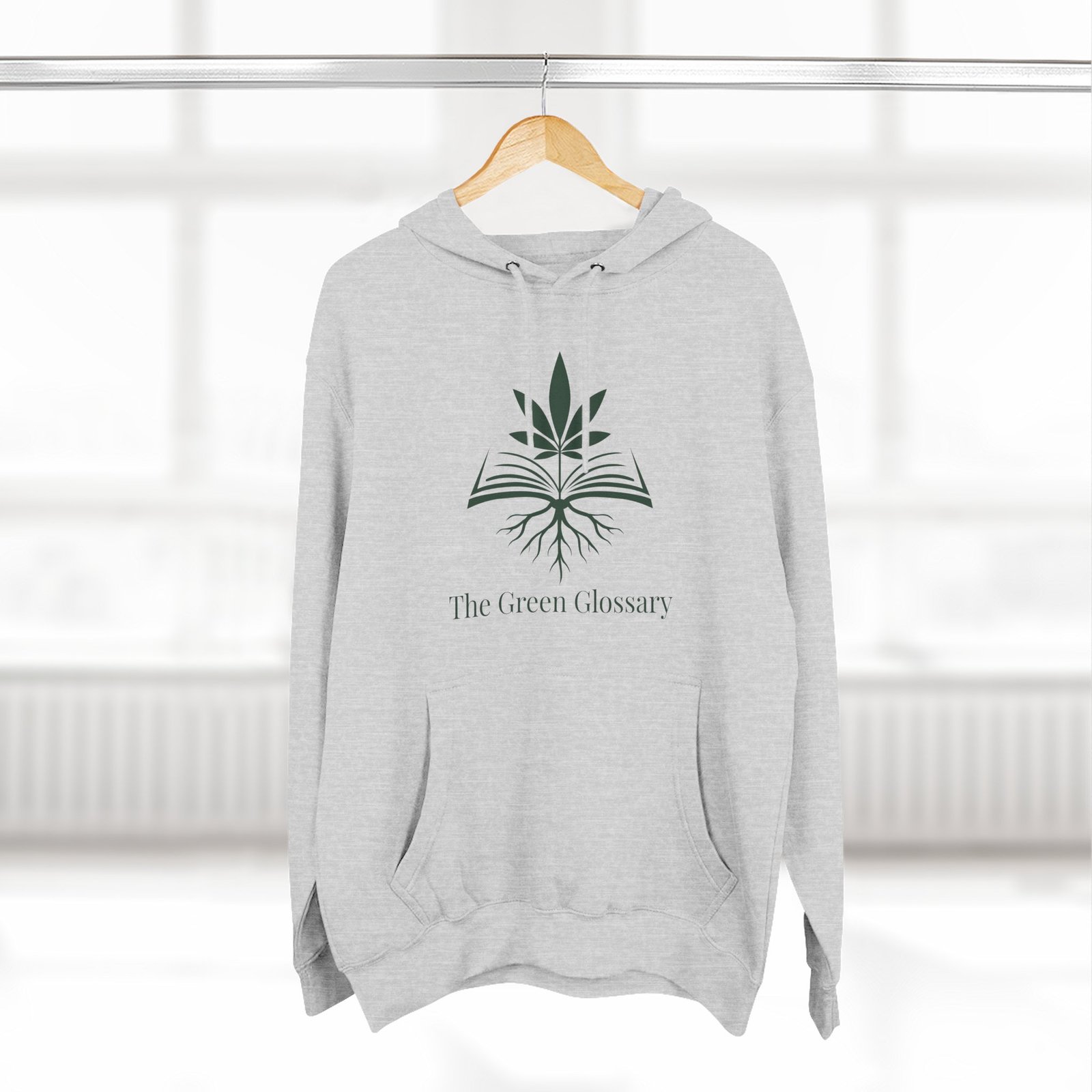 The Green Glossary Logo Hoodie - Image 8
